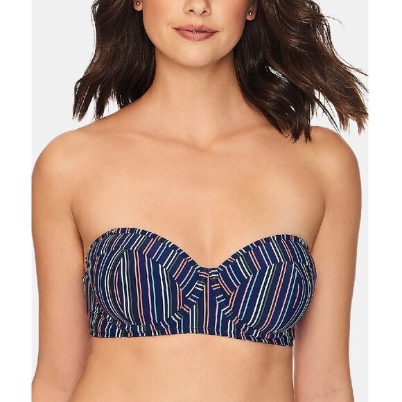 Vera Bradley Reversible Wildflower Swim Top - Picture 2 of 6